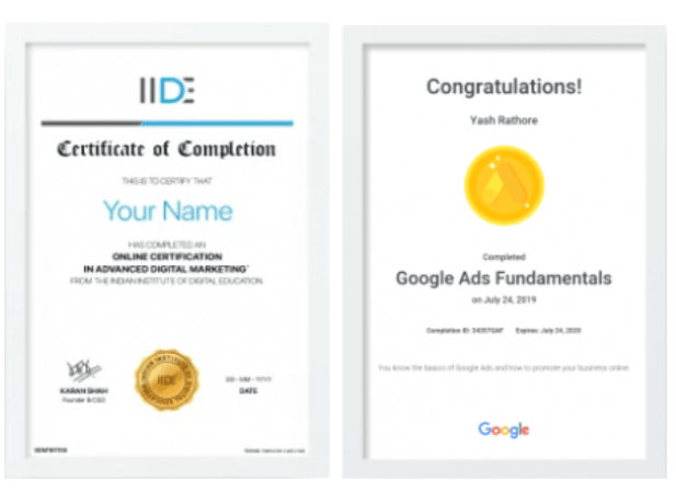 digital marketing courses in IKIRE - IIDE certifications