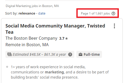 Digital-marketing-courses-in-Boston-Job Statistics