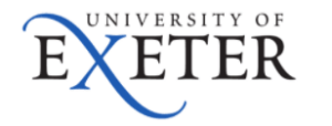 digital marketing courses in EXETER - Uniersity of Exeter logo