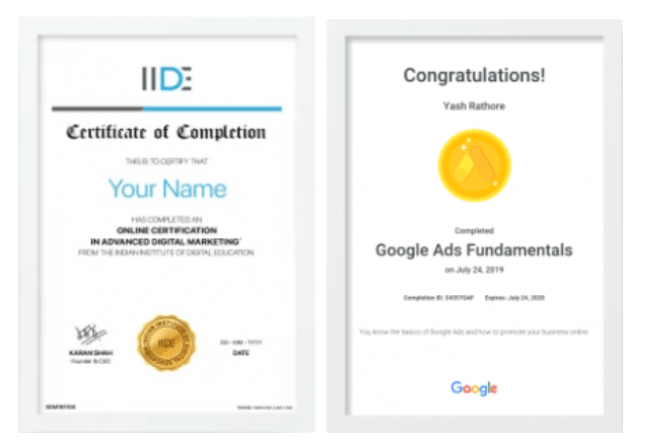 digital marketing courses in HOLLYWOOD - IIDE certifications