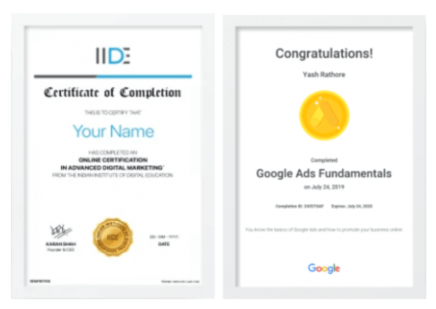 digital marketing courses in SURREY - IIDE certifications