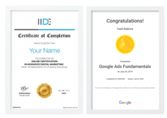 digital marketing courses in CAIRO - IIDE certifications