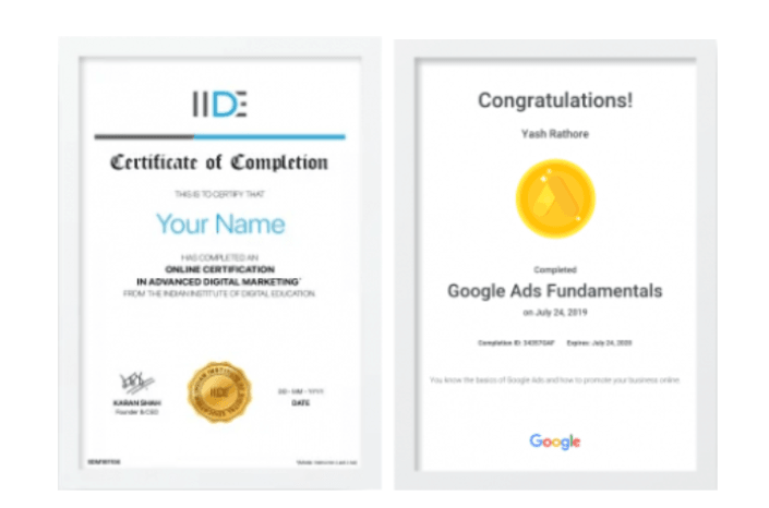 digital marketing courses in NGURU - IIDE certifications