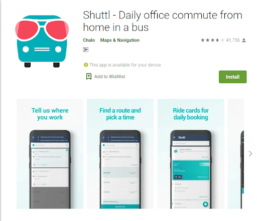 Marketing Strategy of Shuttl - Mobile App