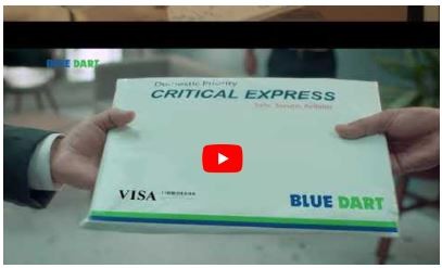 Marketing Strategy of Blue Dart Express - TVC Campaign 2