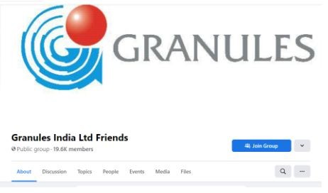 Marketing Strategy of Granules India - Facebook