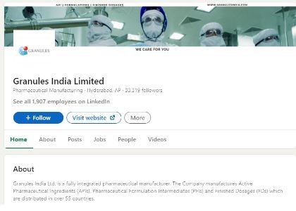 Marketing Strategy of Granules India - LinkedIn