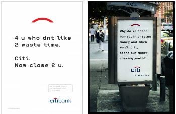 marketing strategy of Citibank - Campaign 1