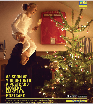 Marketing Strategy Of Poste Italiane - campaign  'Christmas, Sea, Snow'