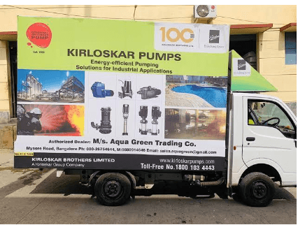 Marketing Strategy of Kirloskar Brothers - Van Campaign