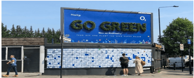 Marketing Strategy Of O2 - GO GREEN CAMPAIGN 