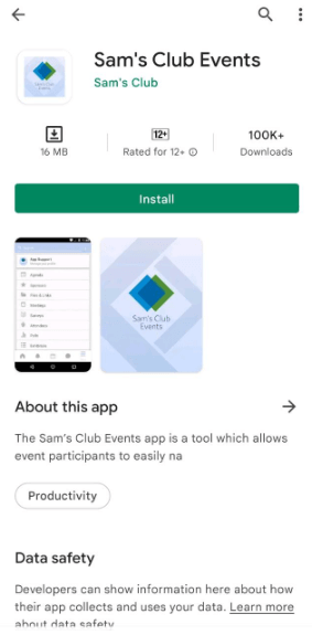 Marketing Strategy of Sam's Club - Mobile App
