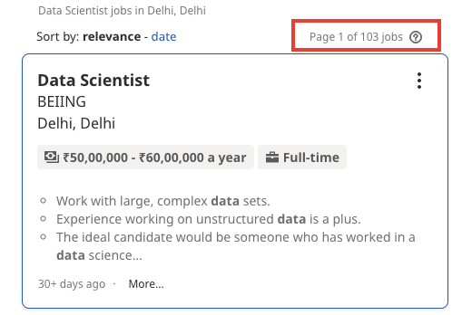 data science courses in delhi - job statistics