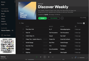 Digital Marketing Trends in Kuala Lumpur - Spotify Discover Weekly