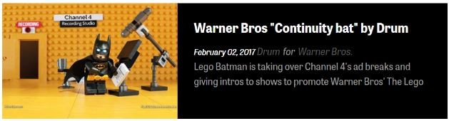 Marketing Strategy of Warner Bros - Campaign 2