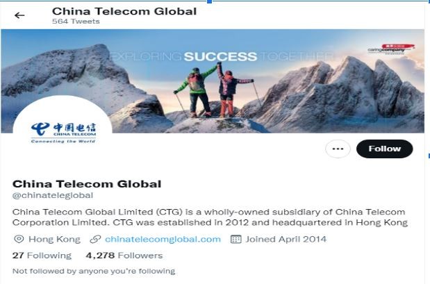 Marketing Strategy of China Telecom - Twitter