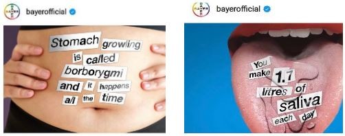 marketing strategy of Bayer and informative social media campaigns