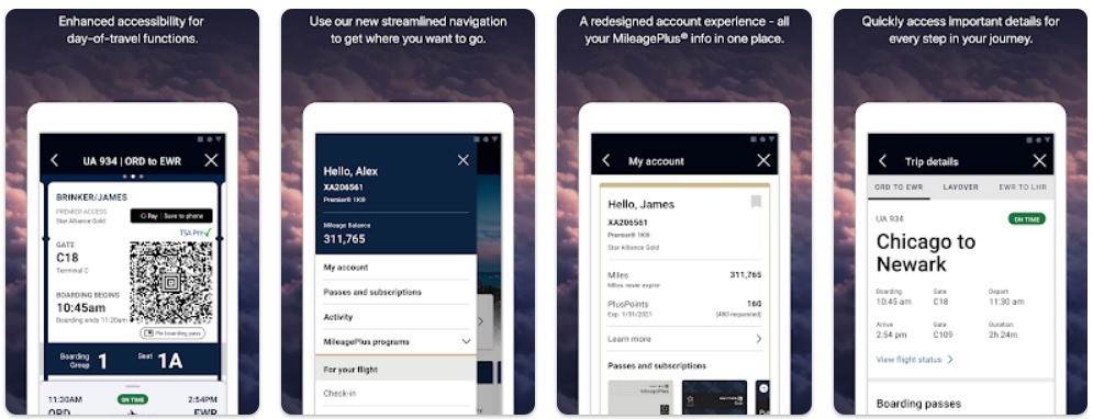 Marketing Strategy of United Airlines - Mobile App
