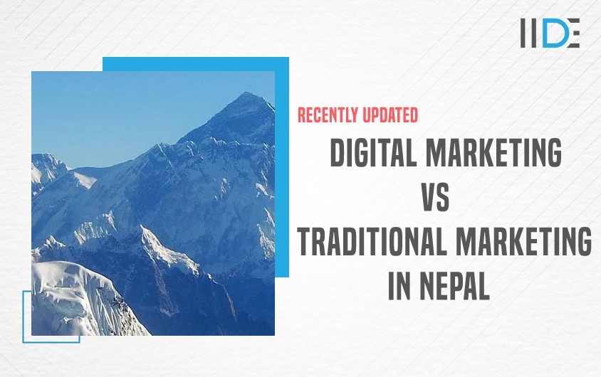 Digital marketing vs traditional marketing in Nepal - Featured Image