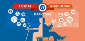 Benefits of Digital Marketing in Sharjah - Digital Marketing VS Traditional Marketing