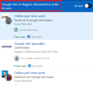 Google Ads Courses in Nagpur - Job Statistics