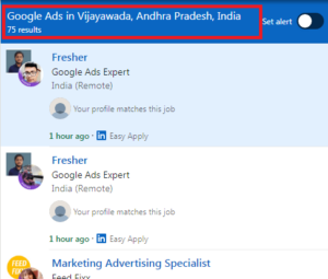 Google Ads Courses in Vijayawada - Job Statistics