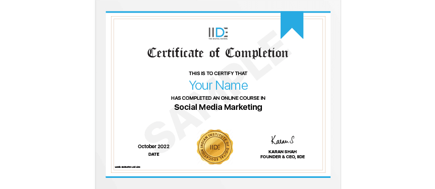 social media marketing courses in Kolkata - social media marketing certification