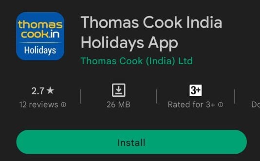 Marketing strategy of Thomas Cook - Thomas cook mobile app