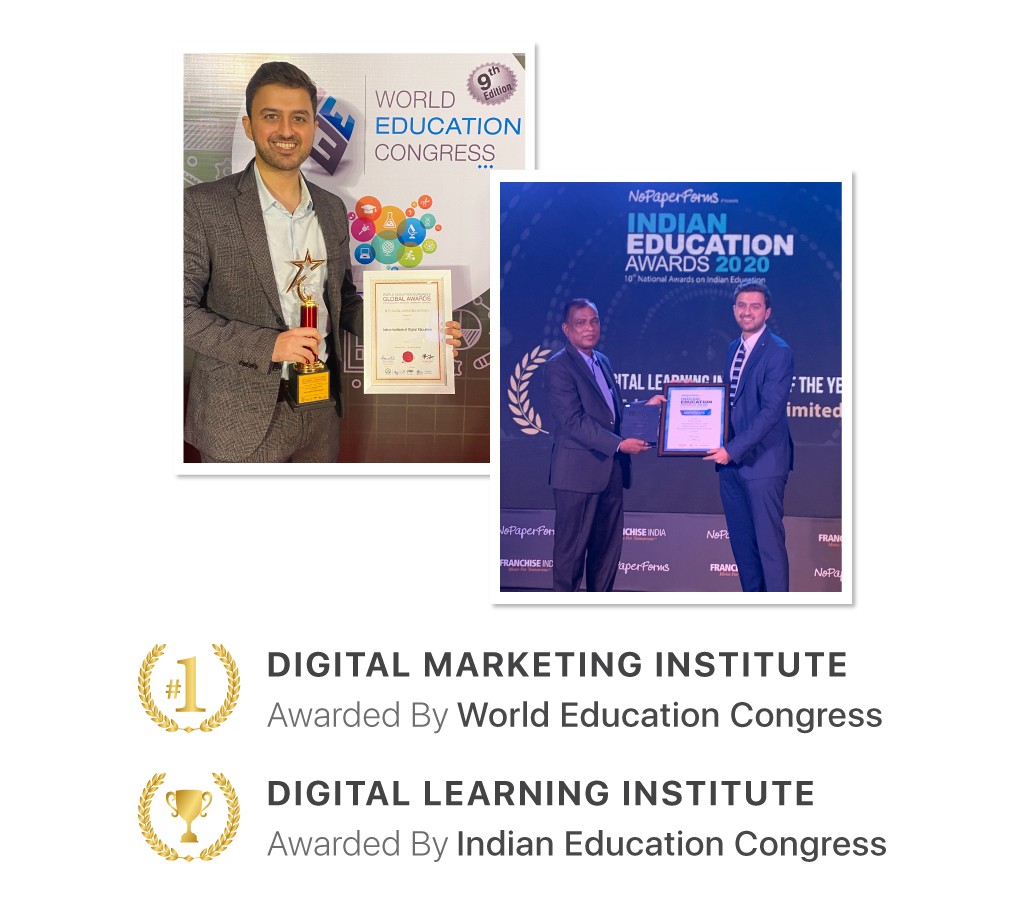 Digital Marketing Courses - Indian & World Education Congress Awards
