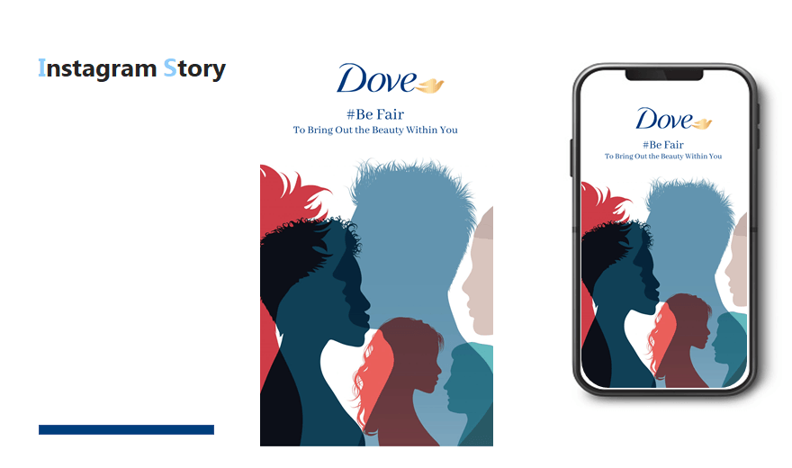 Digital marketing strategy of dove- Instagram suggestions