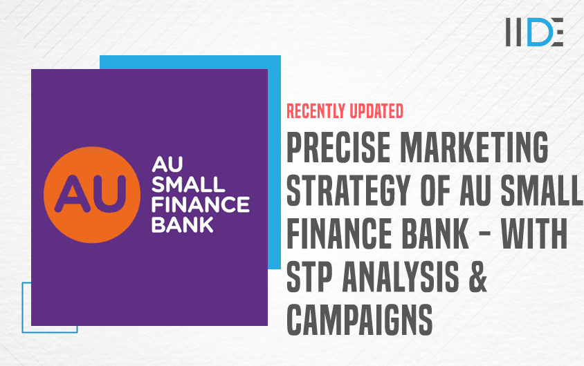 marketing strategy of au small finance bank - featured image