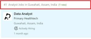 Google Analytics courses in Guwahati - Jobs