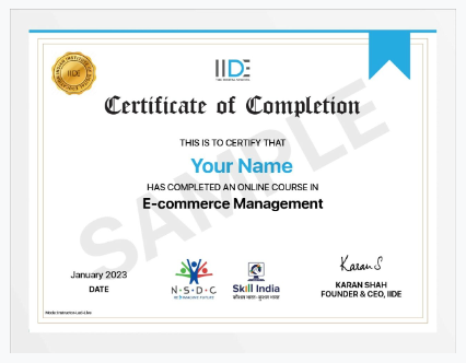 11 Best Ecommerce Courses In Dubai - 2024 | IIDE