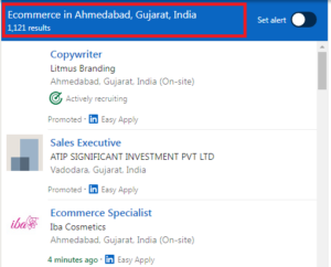 Ecommerce Courses in Ahmedabad - Job Statistics