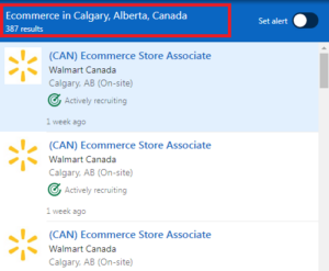 Ecommerce Courses in Calgary - Job Statistics