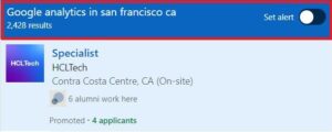 Google Analytics Courses in San Francisco - Jobs