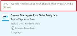Google Analytics courses in Ghaziabad - Jobs