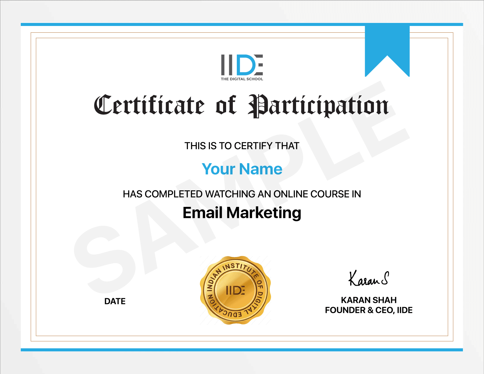 Email Marketing Course Online - Certificate