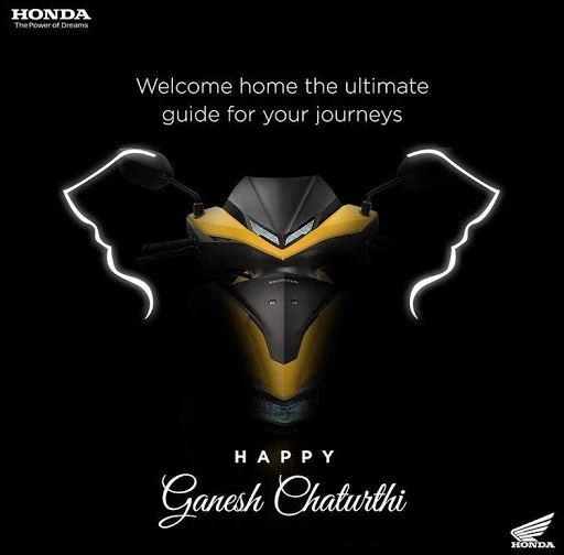 Honda Digital Marketing Strategy Case Study - Honda Social Media Marketing - Ganesh Chaturthi