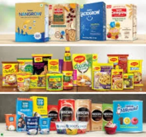 Diverse product portfolio of Nestle