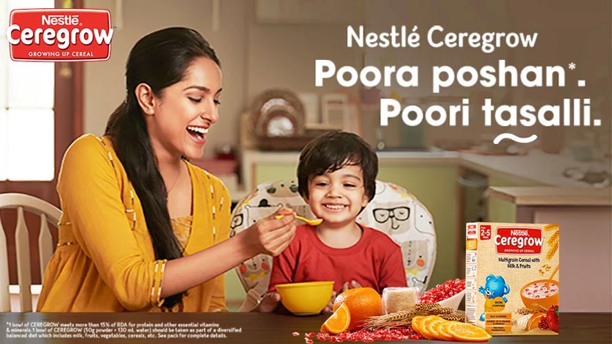 Marketing Strategy of Nestle - A Case Study - Marketing Campaign - A Caring Campaign Poora Poshan Poori Tasalli