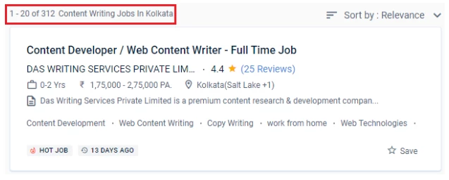 Content Writing Courses in kolkata - Job Opportunities