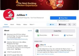 Jollibee Facebook - Marketing Strategy of Jollibee | IIDE