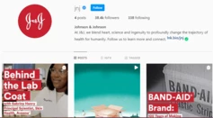 Johnson and Johnson Instagram - Marketing Strategy of Johnson and Johnson | IIDE